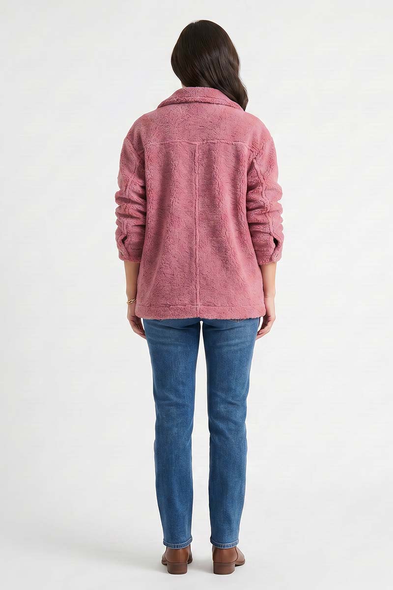Grace | Cosy Teddy Jacket