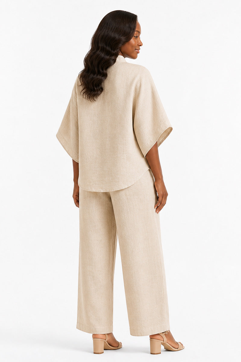 Naomi | Cotton Linen Two-Piece Set