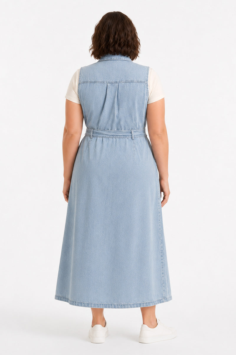Ruth | Longline Denim Layer