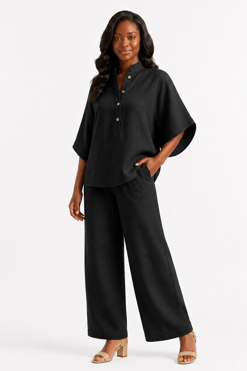 Naomi | Cotton Linen Two-Piece Set