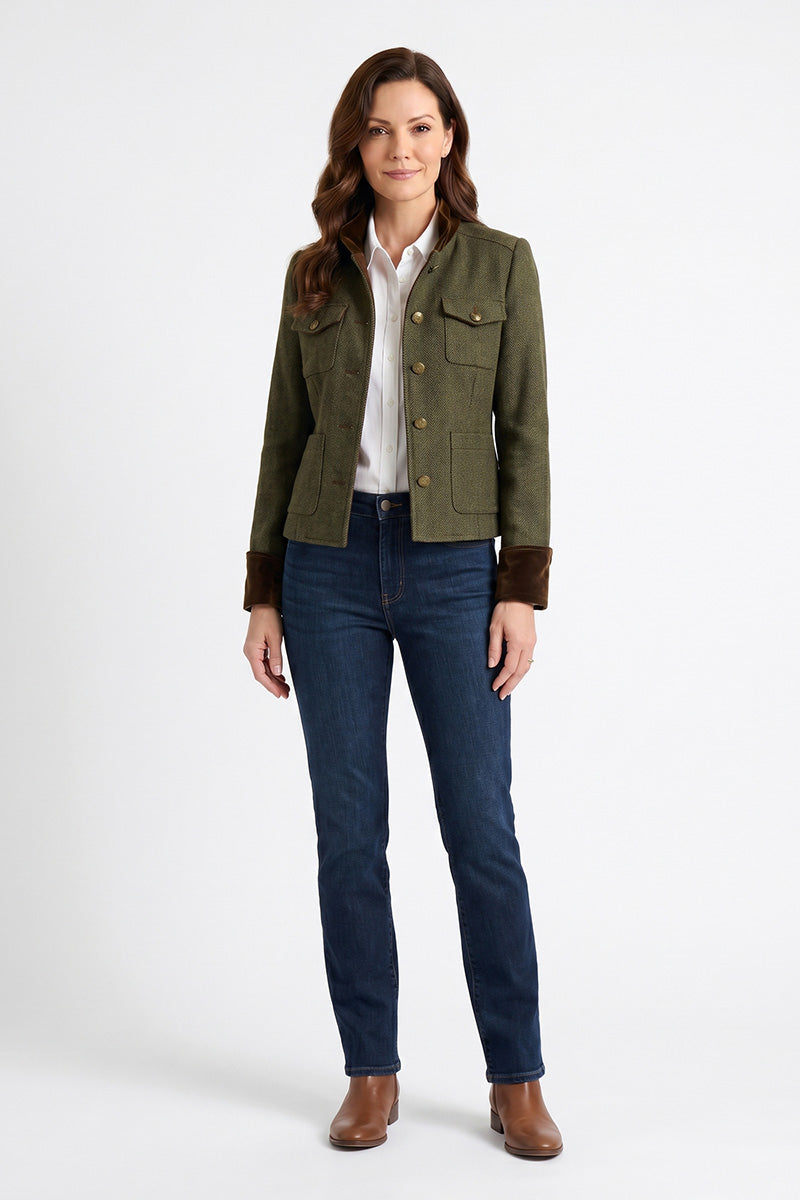 Ivy | Classic Herringbone Jacket