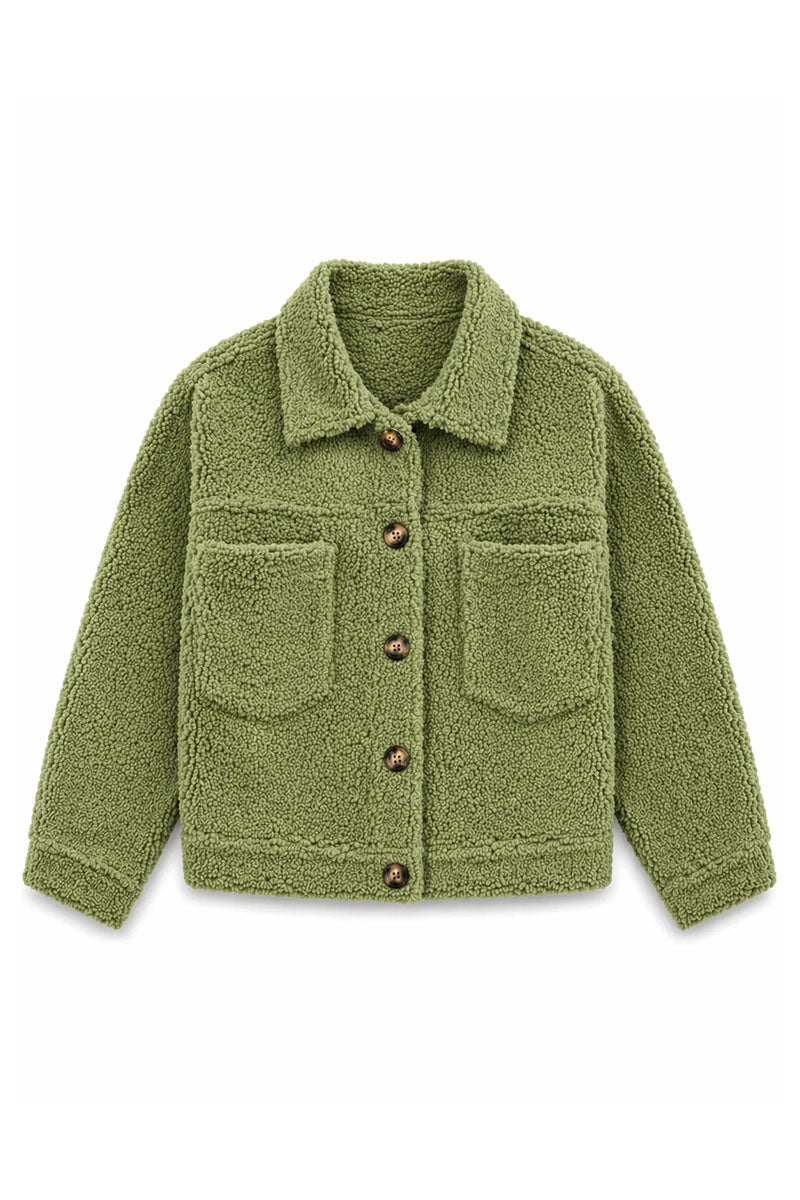 Grace | Cosy Teddy Jacket