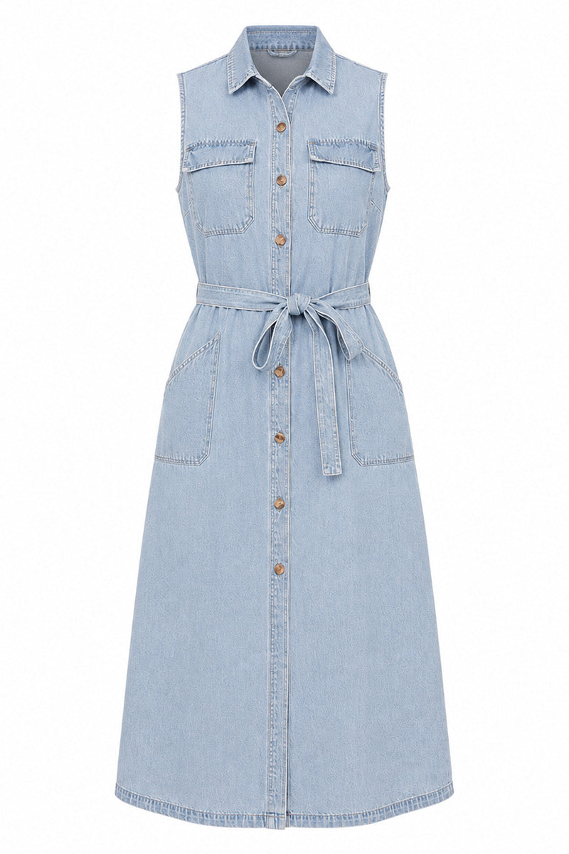 Ruth | Longline Denim Layer