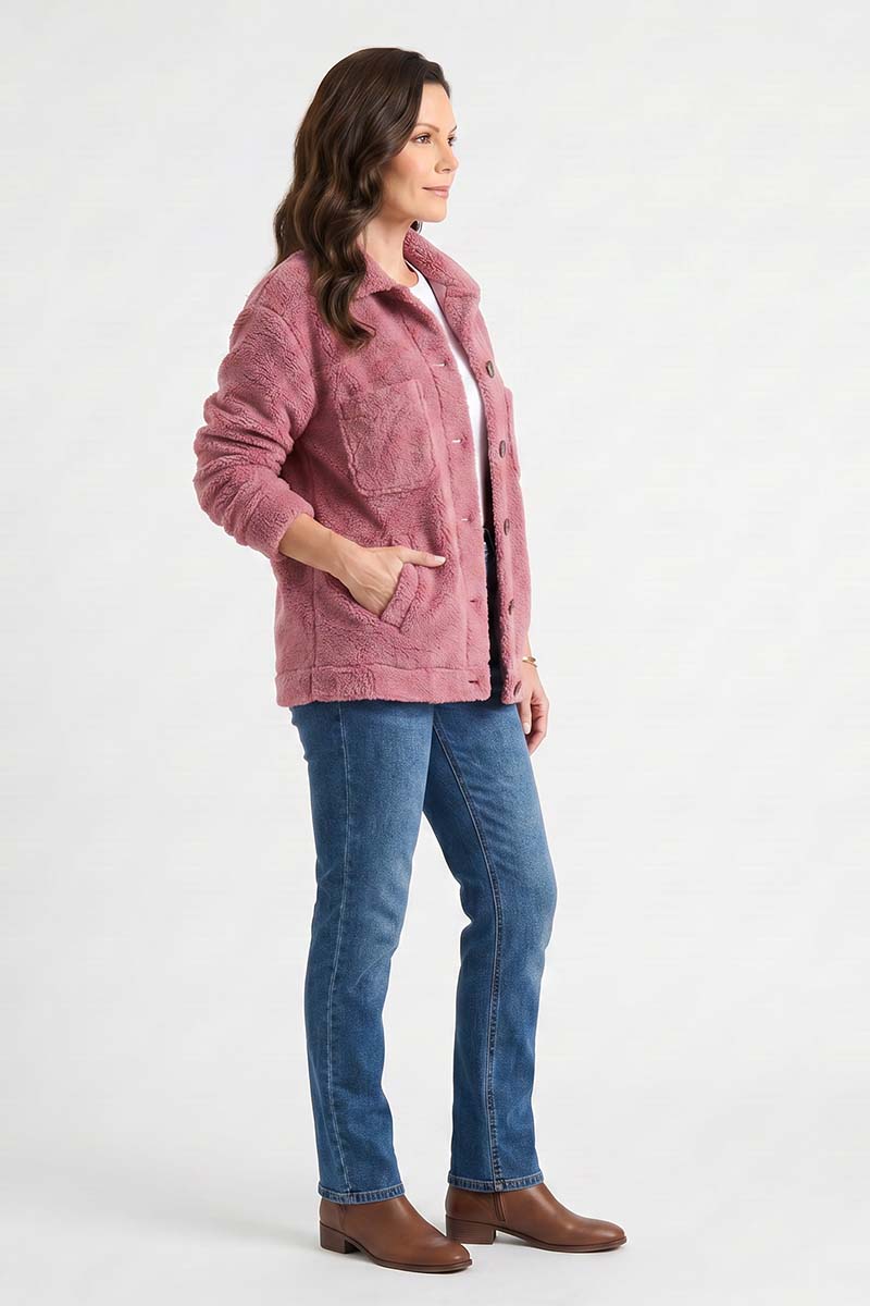 Grace | Cosy Teddy Jacket