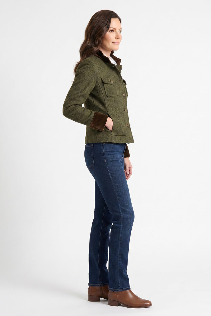 Ivy | Classic Herringbone Jacket